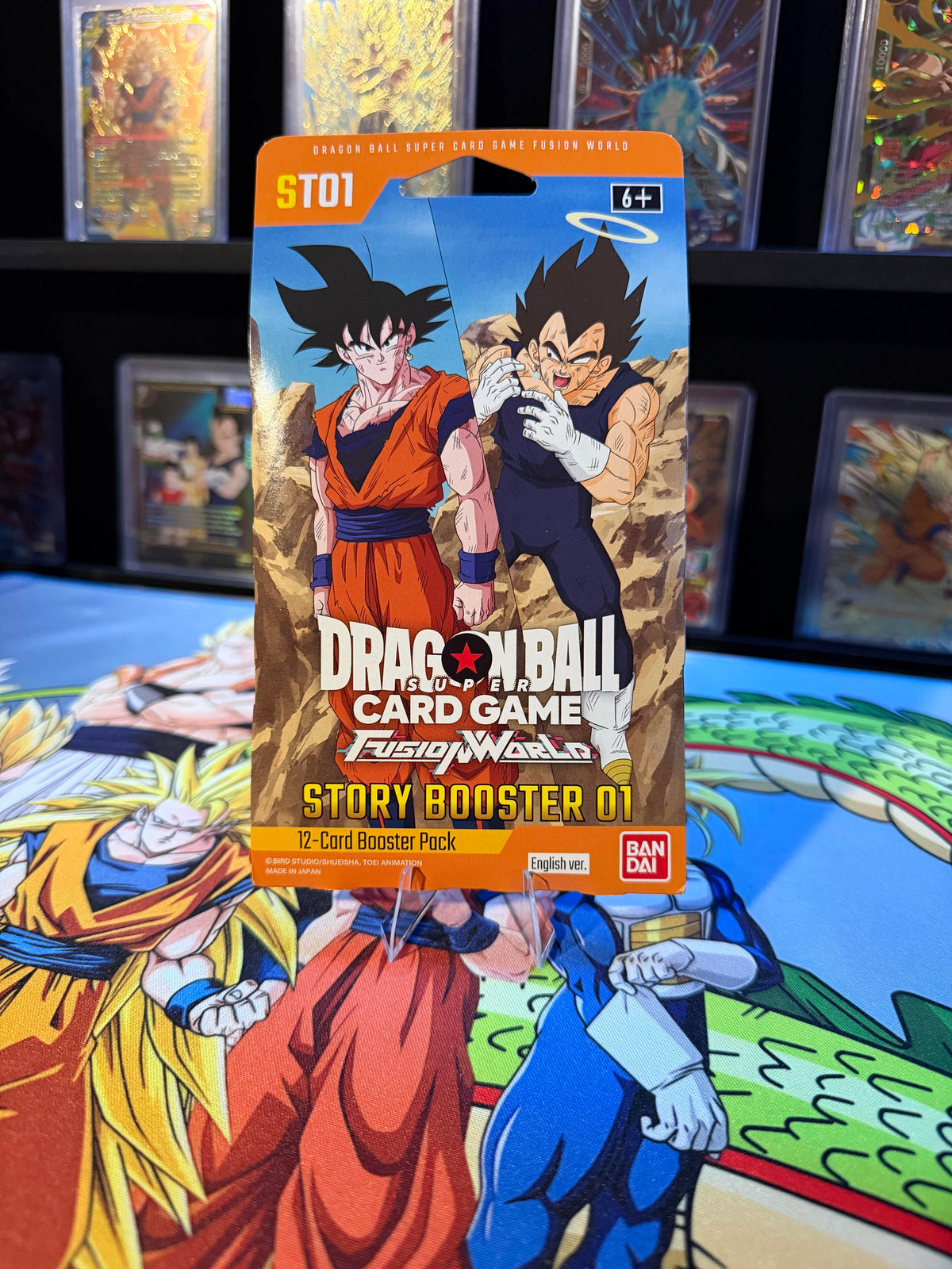 Dragon Ball Super Card Game Fusion World ST01 English Story Booster Sleeved Play Collectible Trading Card Pack